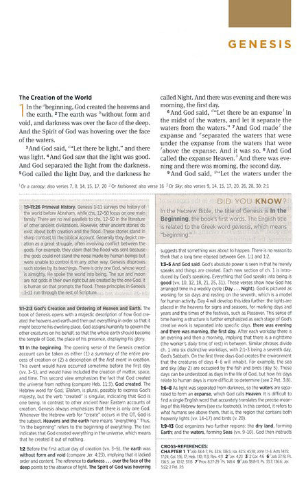 ESV Student Study Bible - Navy Blue
