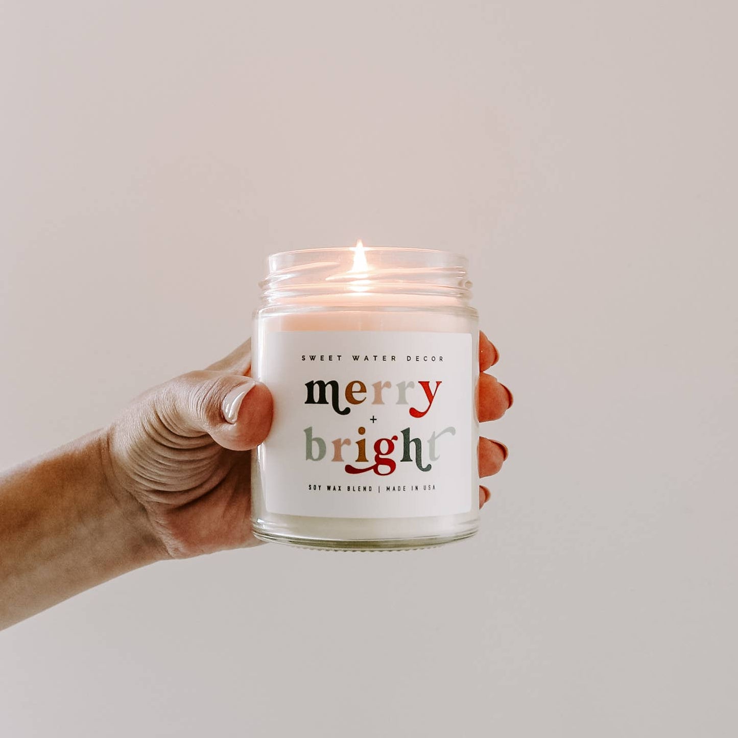Merry and Bright Candle