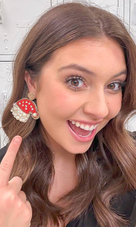 Santa Hat Earrings