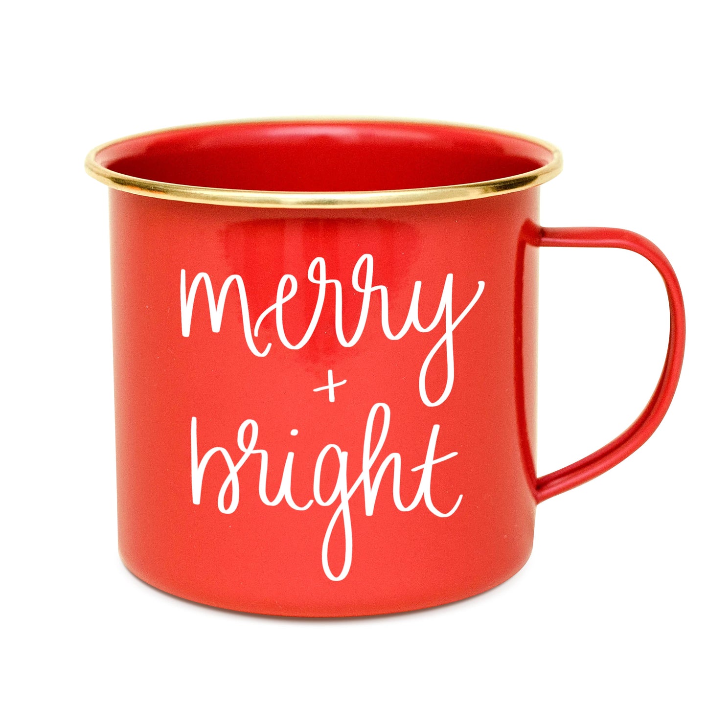 Merry and Bright Coffee Mug | Christmas Red