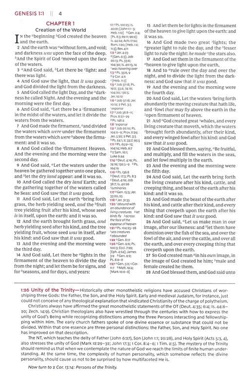 KJV The Open Bible, Comfort Print