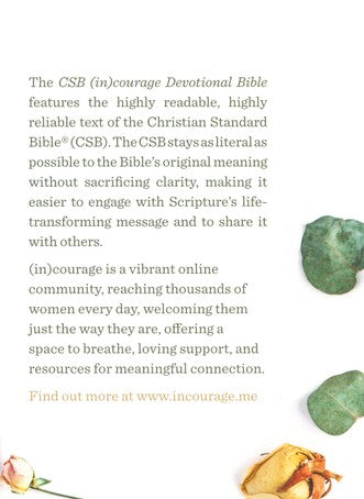 CSB (in)courage Devotional Bible