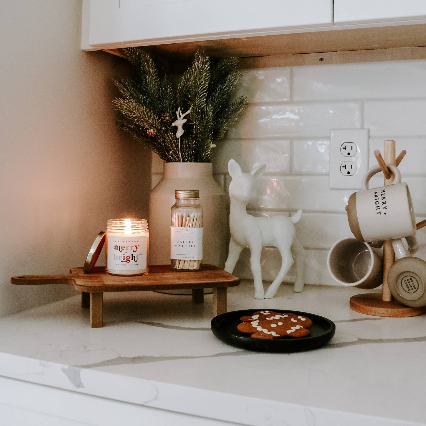 Merry and Bright Candle
