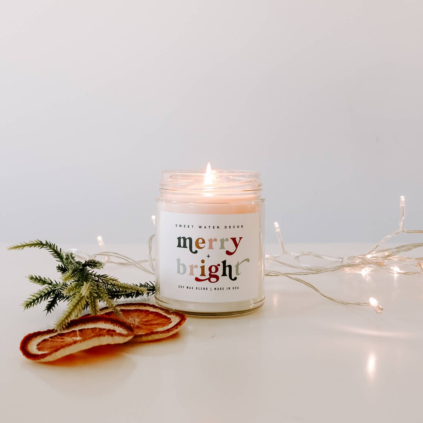 Merry and Bright Candle