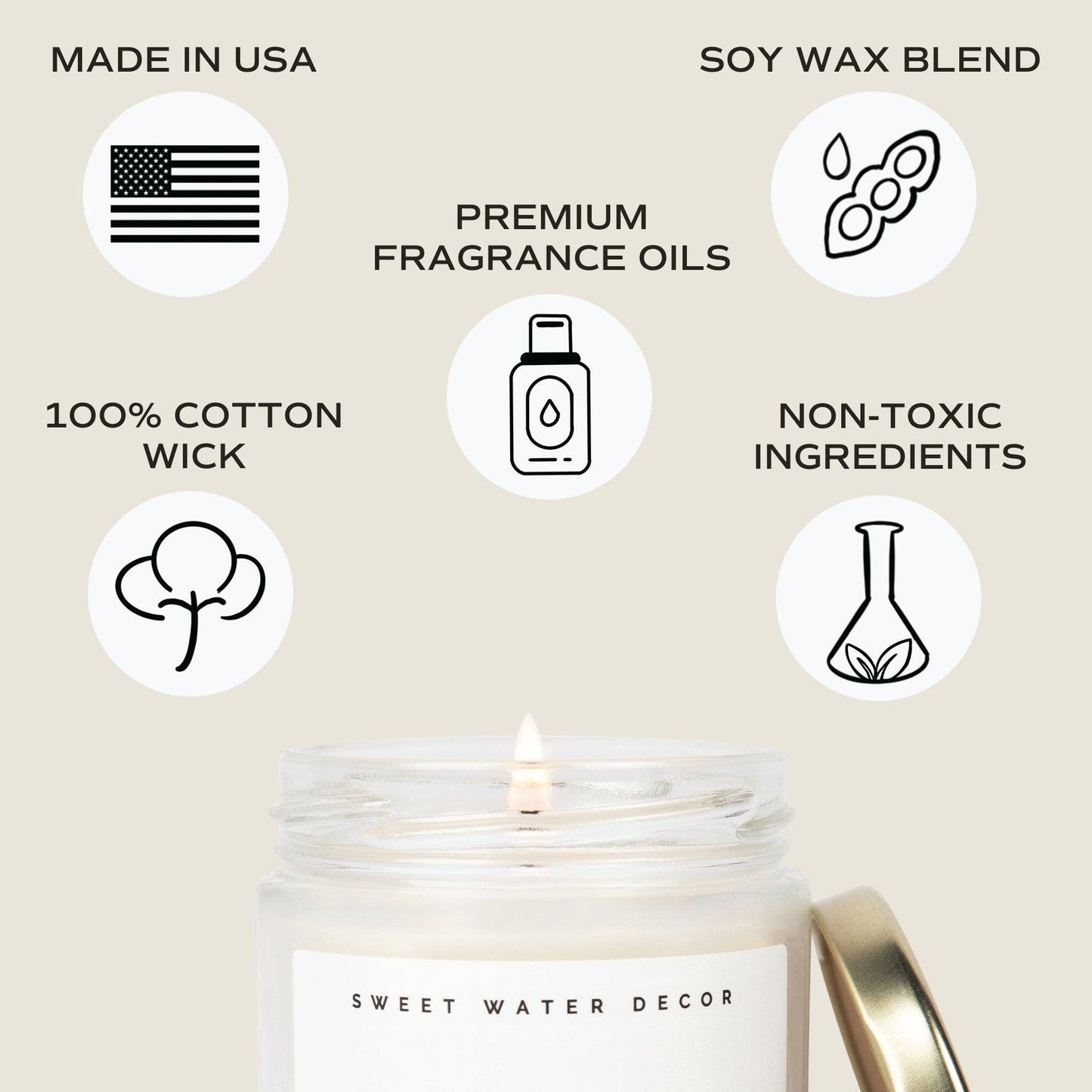 Merry and Bright Candle