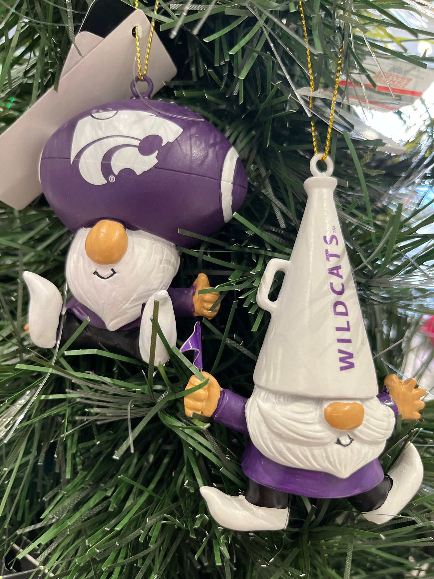 K-State Gnome Fan Ornament