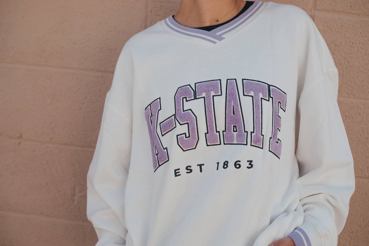 K-State Varsity V-Neck Pullover