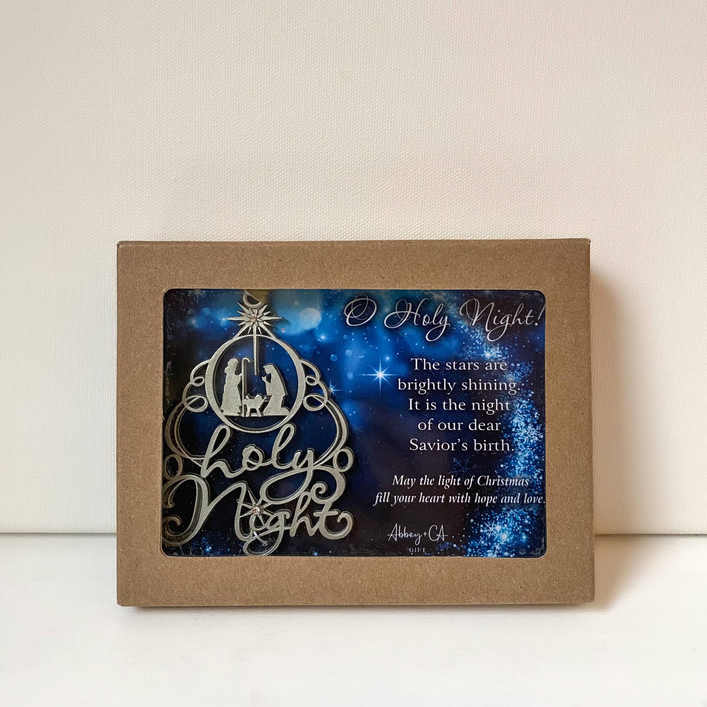 O Holy Night Nativity Ornament