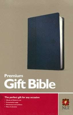 NLT Premium Gift Bible | Blue