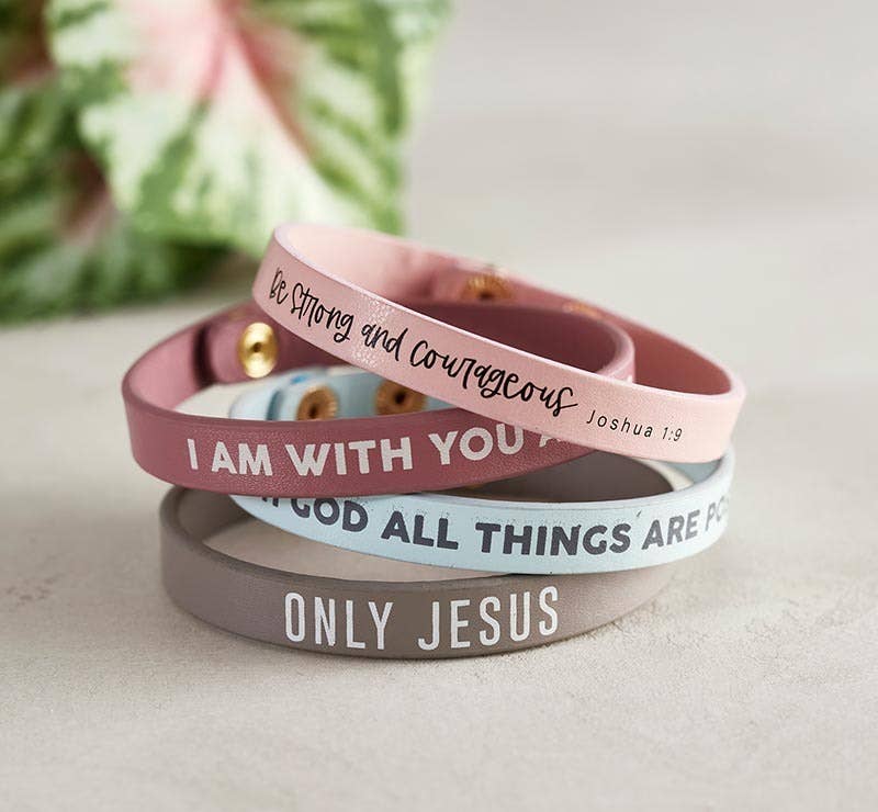 Snap Bracelet All Things Are Possible