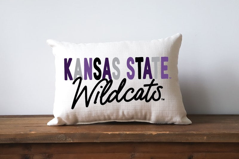 K-State Collegiate Tones Pillow