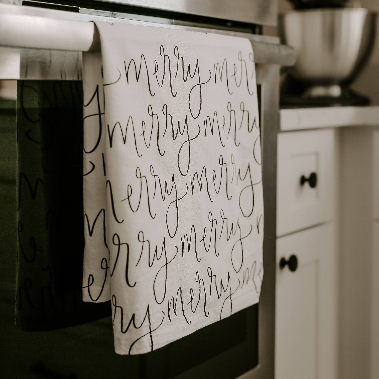 Merry Tea Towel - Home Decor & Gifts
