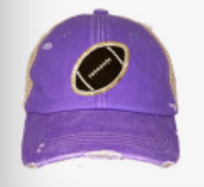Ideal Chenille Football Hat