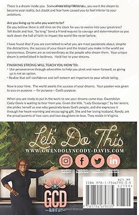 FINISHING STRONG: Strategies For Baby Boomers To Transform Dreams Into Realities