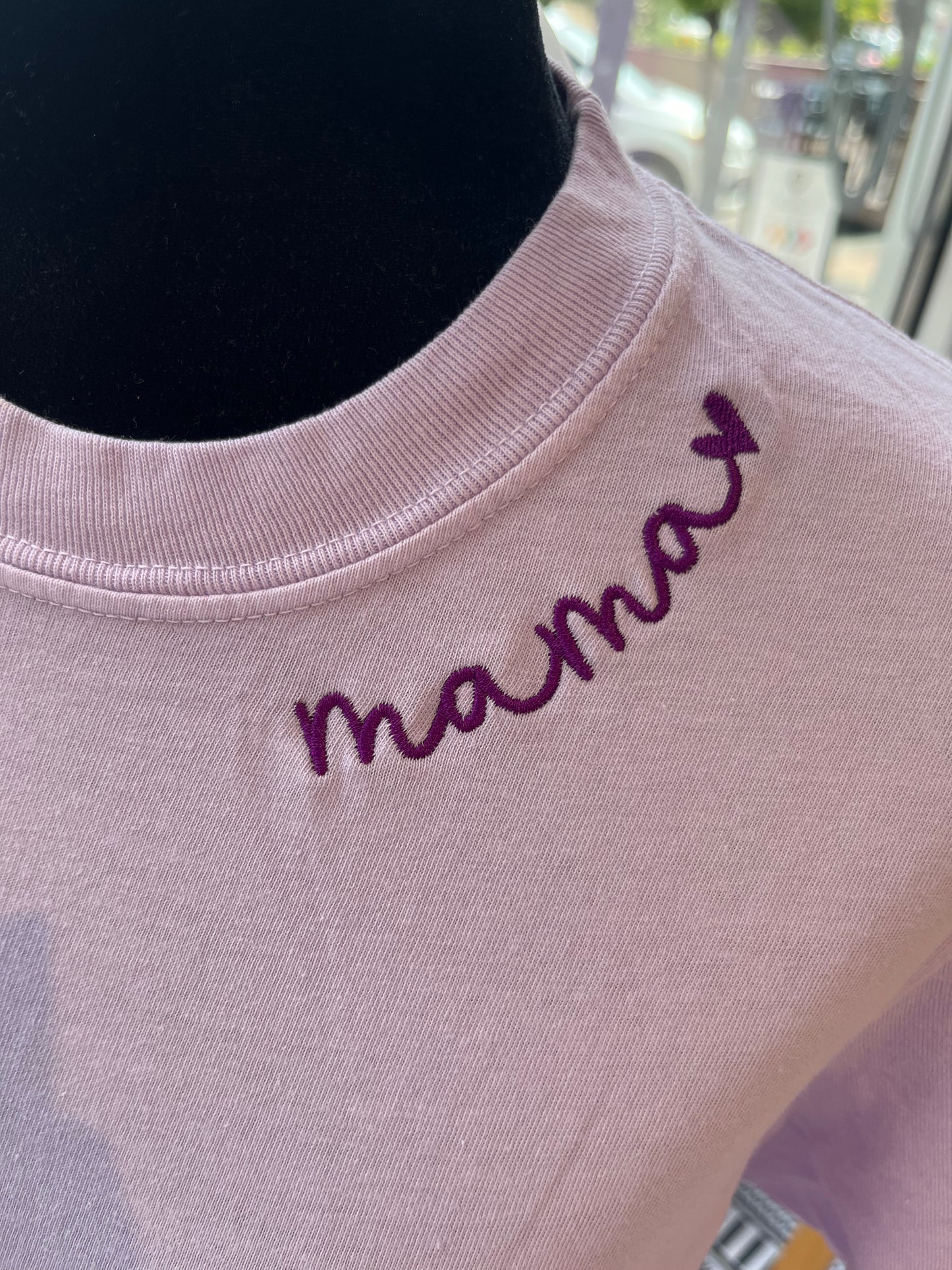 Mama Embroidered T-Shirt