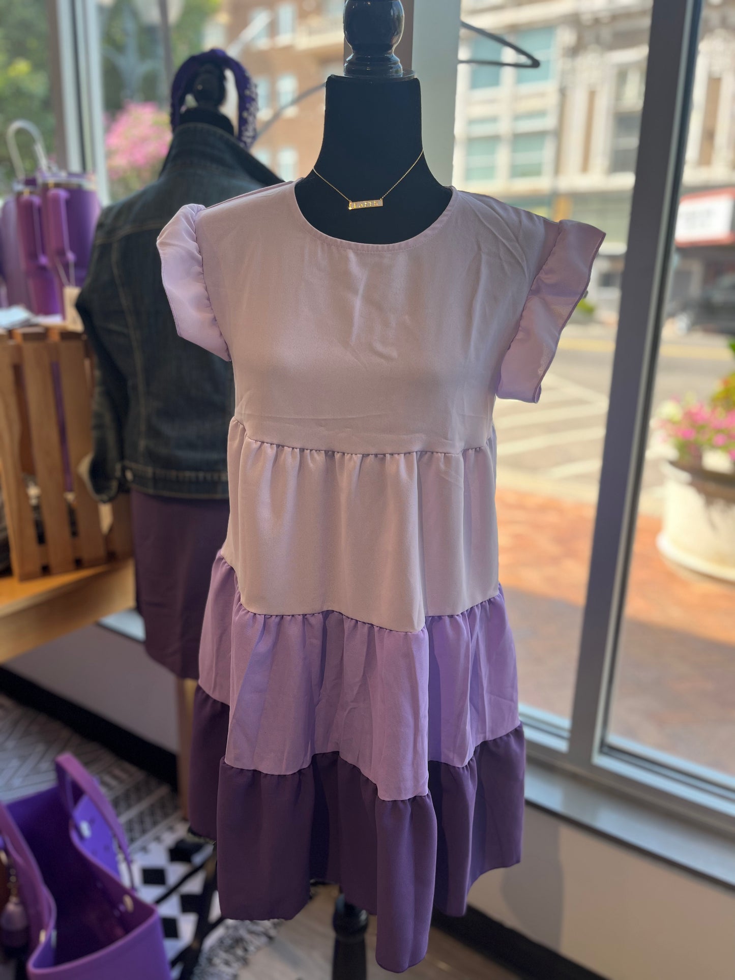 Tiered Ruffle Dress