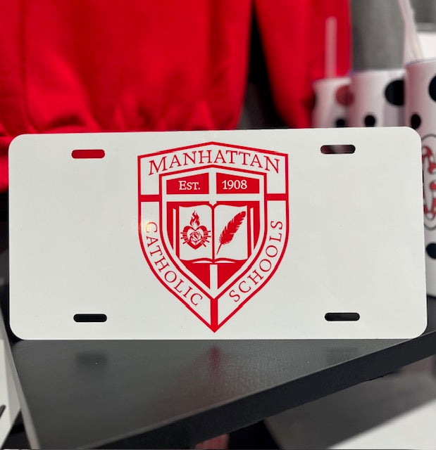 MCS Logo License Plate