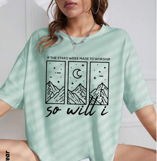 If The Stars Were Made To Worship T-Shirt