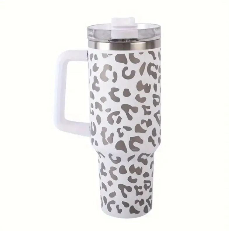 40oz Leopard Hydrating Tumbler