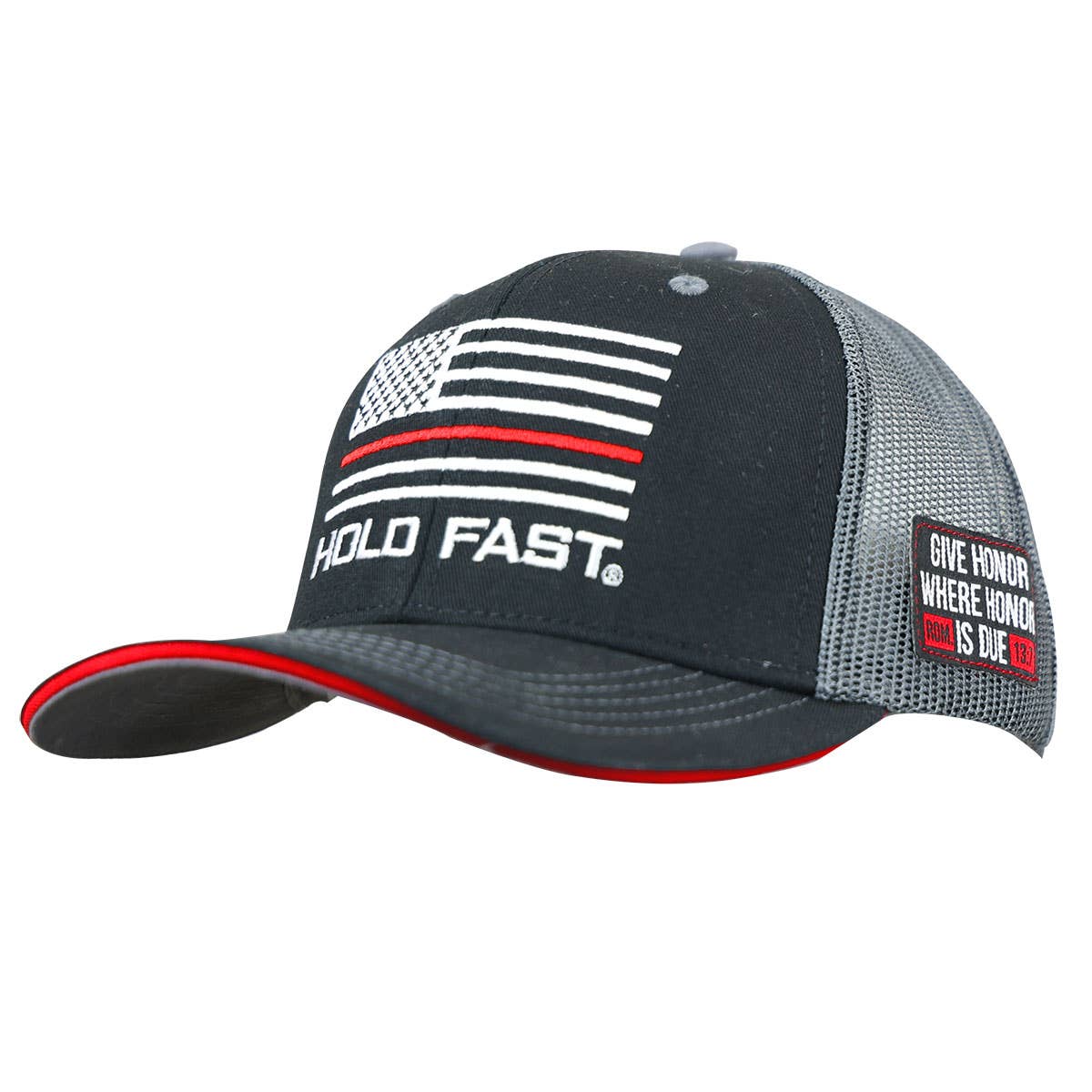HOLD FAST Fireman Flag Mens Cap