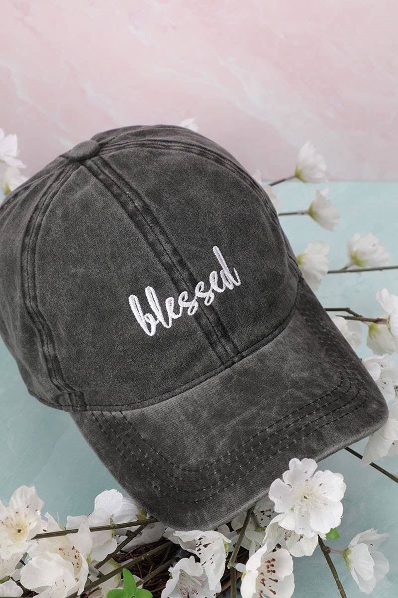 Blessed Baseball Cap | Black