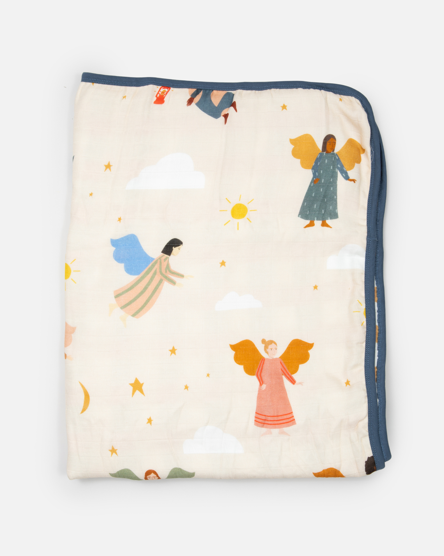 Guardian Angel Deluxe Muslin Quilt
