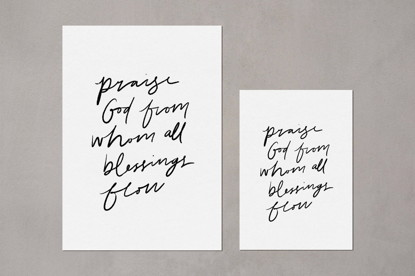 Praise God Framed Print