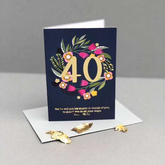 40th Birthday Card