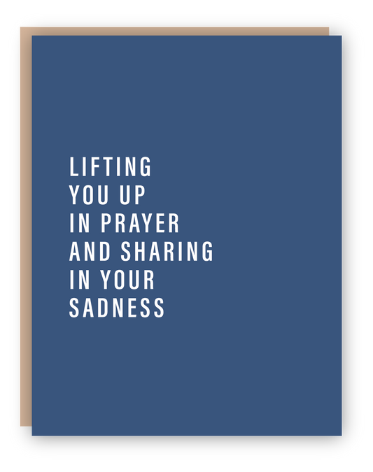 LIFTING YOU UP Card