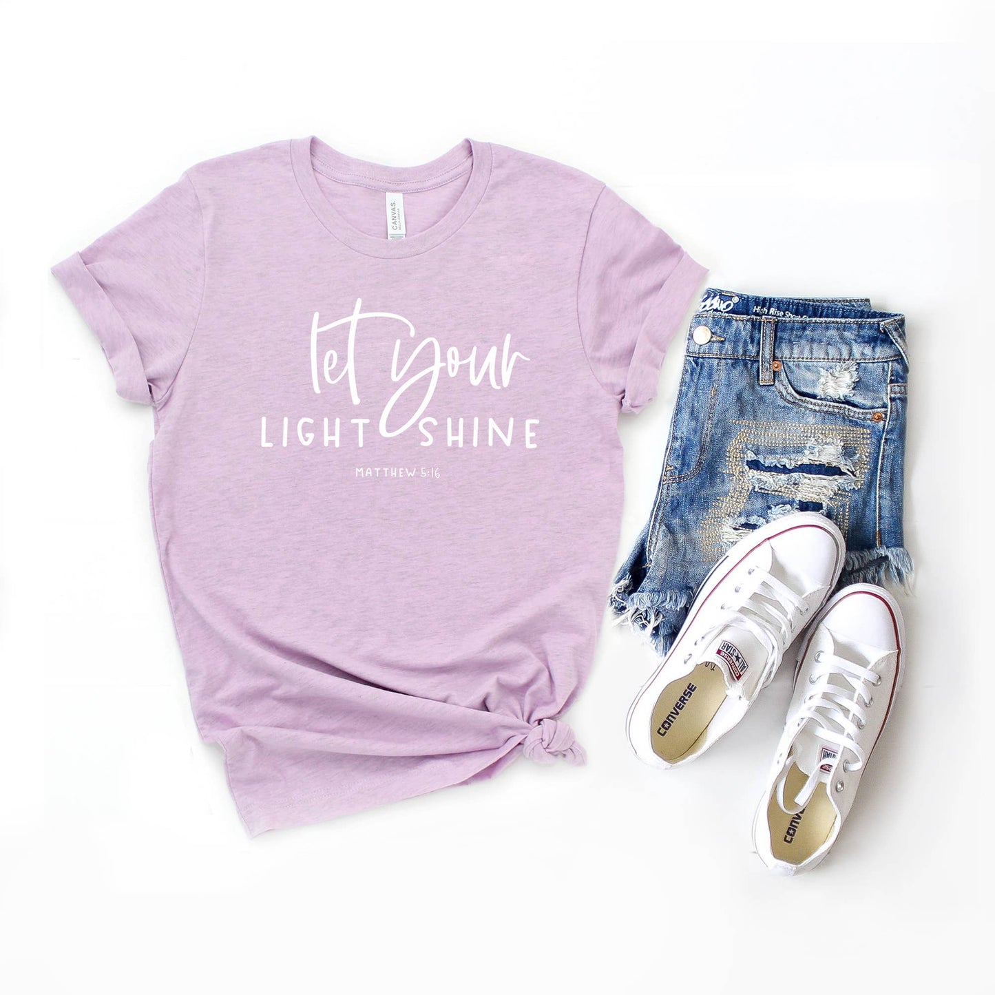 Let Your Light Shine Scripture T-Shirt