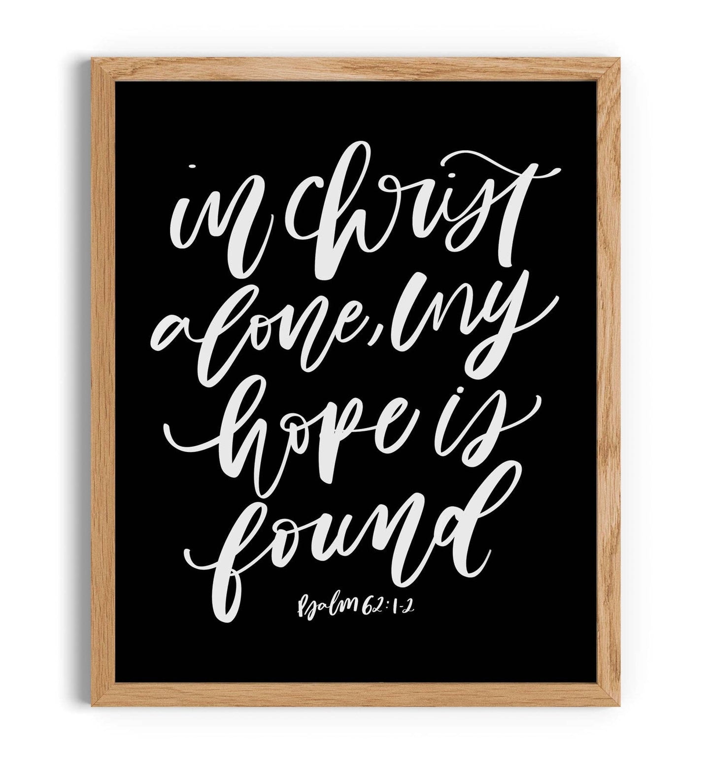 Psalm 62 Print