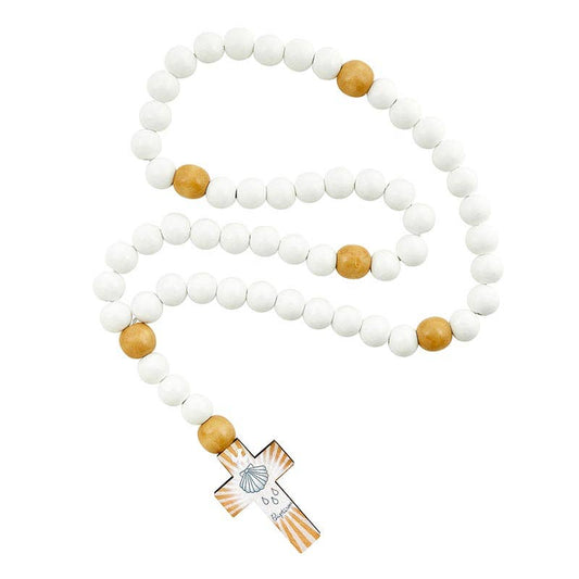 My First Baby Rosary | White