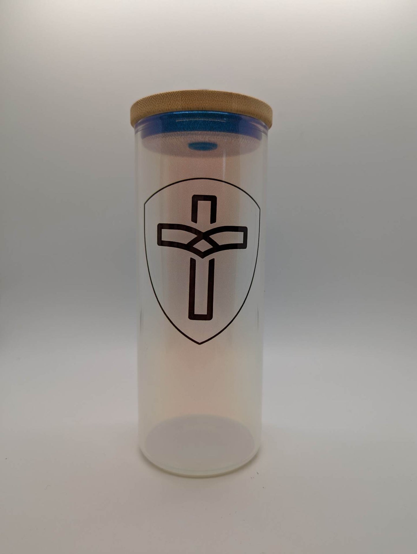 FHCS Glass Bamboo Tumbler