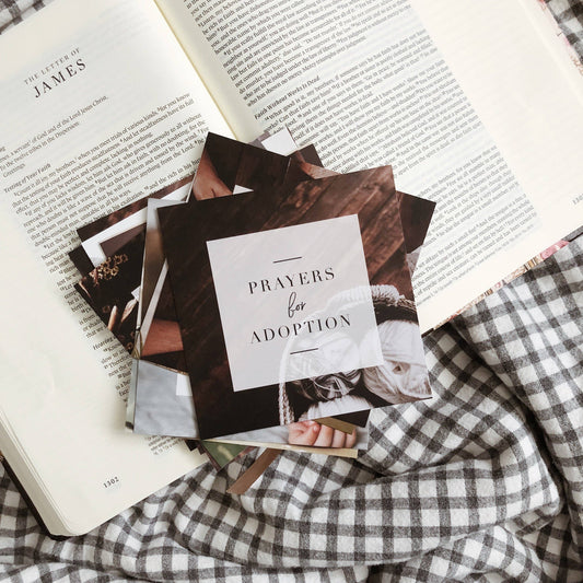 Prayers for Adoption Verse Card Set
