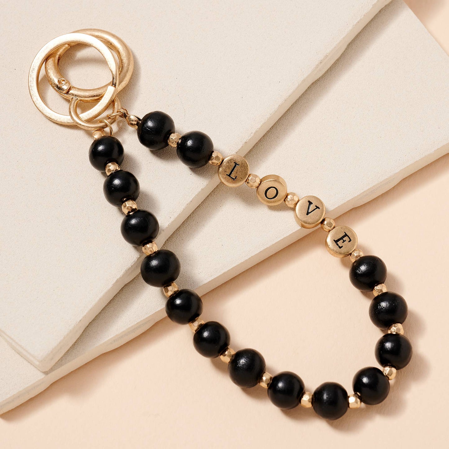 LOVE Inspirational Key Chain Bracelet