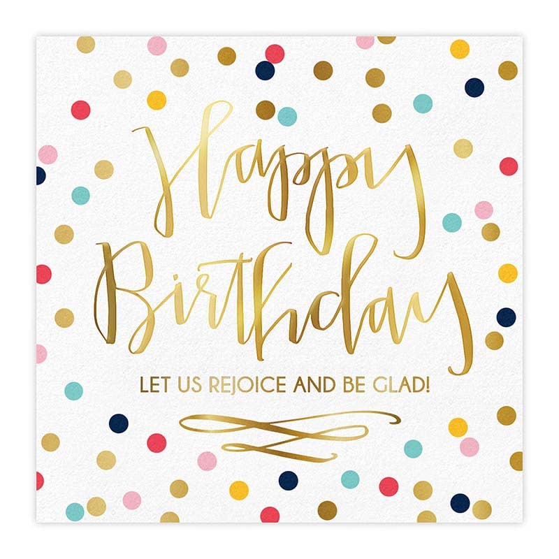Happy Birthday Napkins
