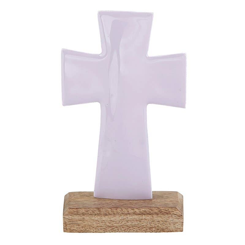 4" Lavender Cross