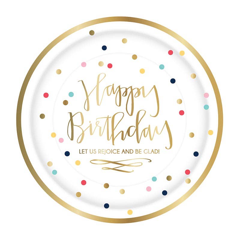 Happy Birthday Plates
