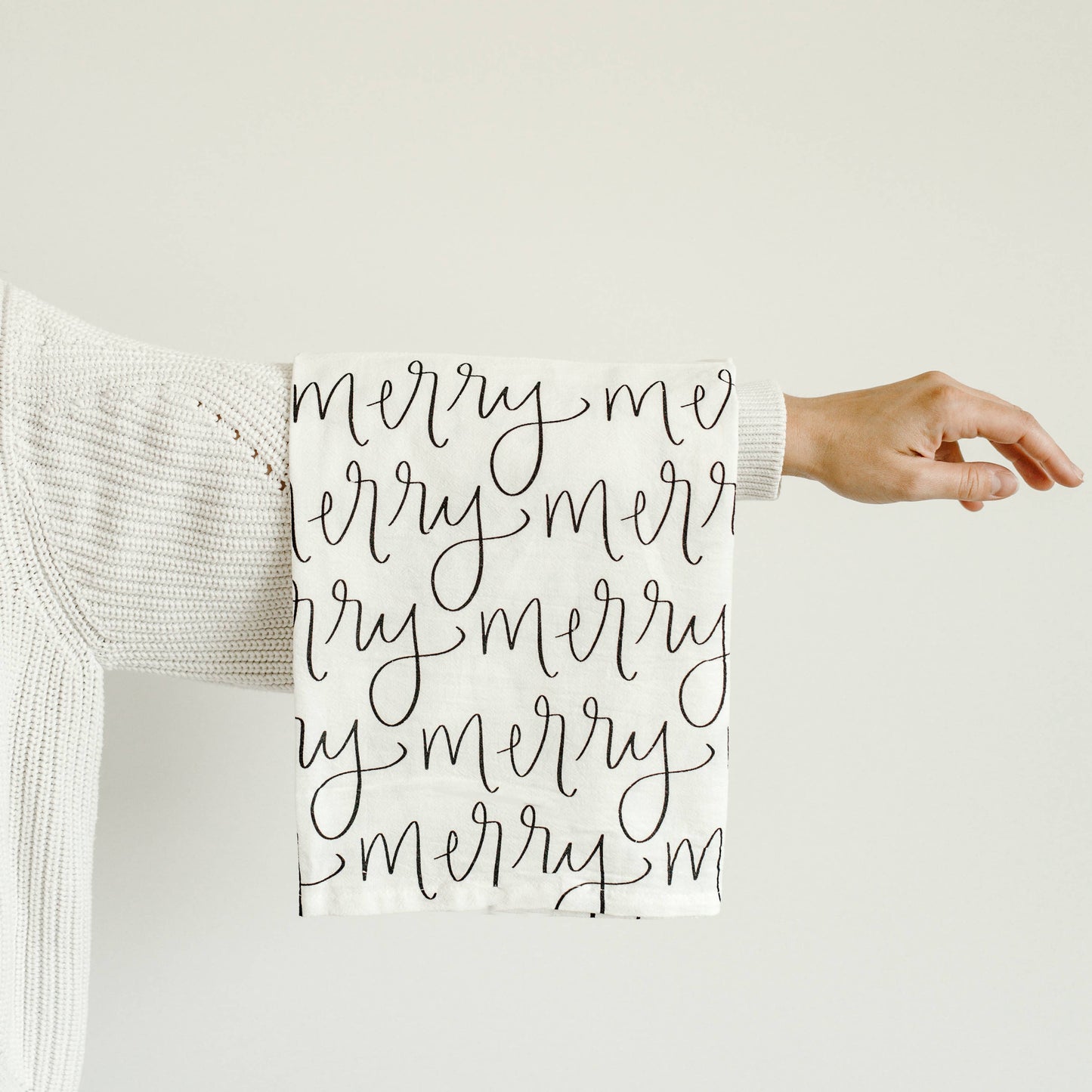 Merry Tea Towel - Home Decor & Gifts