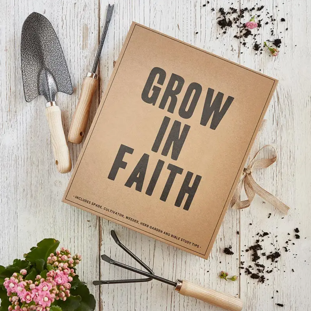 Grow In Faith Garden Tools Set
