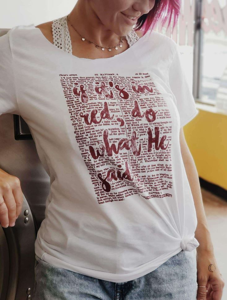 If It's In Red T-Shirt
