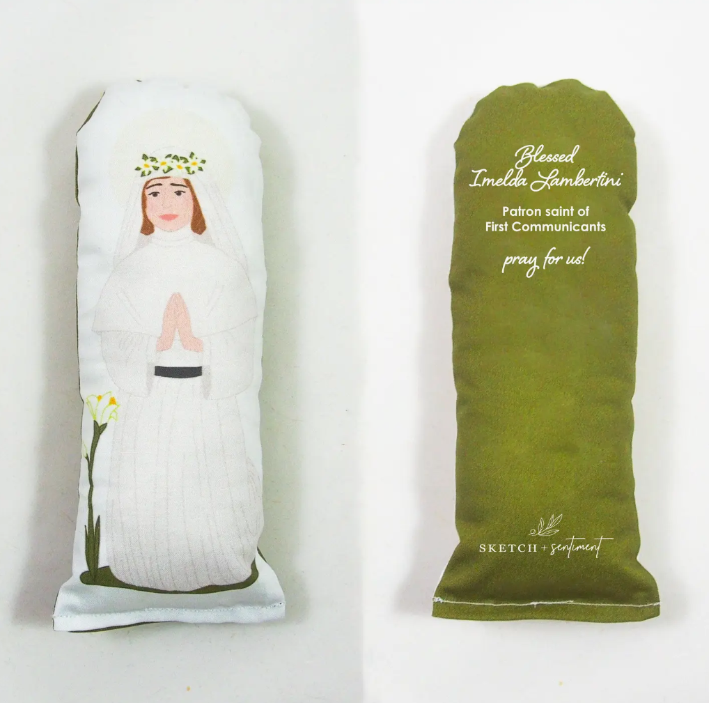 Blessed Imelda Lambertini Plush Prayer Doll
