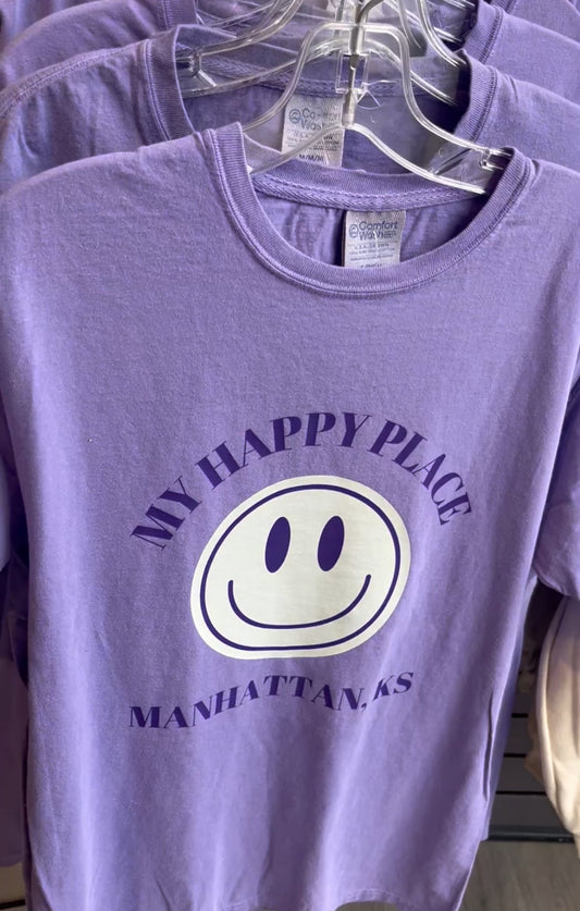 My Happy Place T-Shirt | Lavender