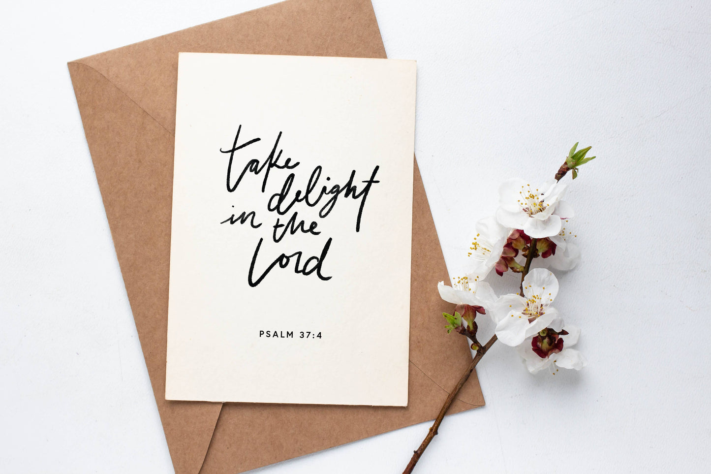 Take Delight in the Lord Greeting Card