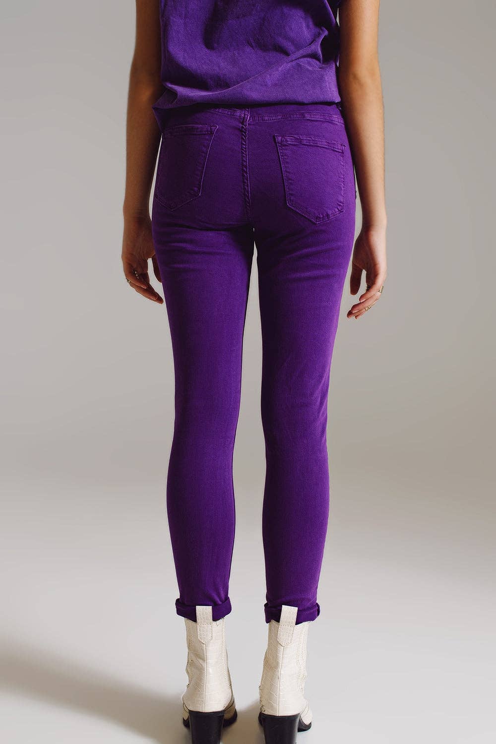 Skinny Jeans | Purple