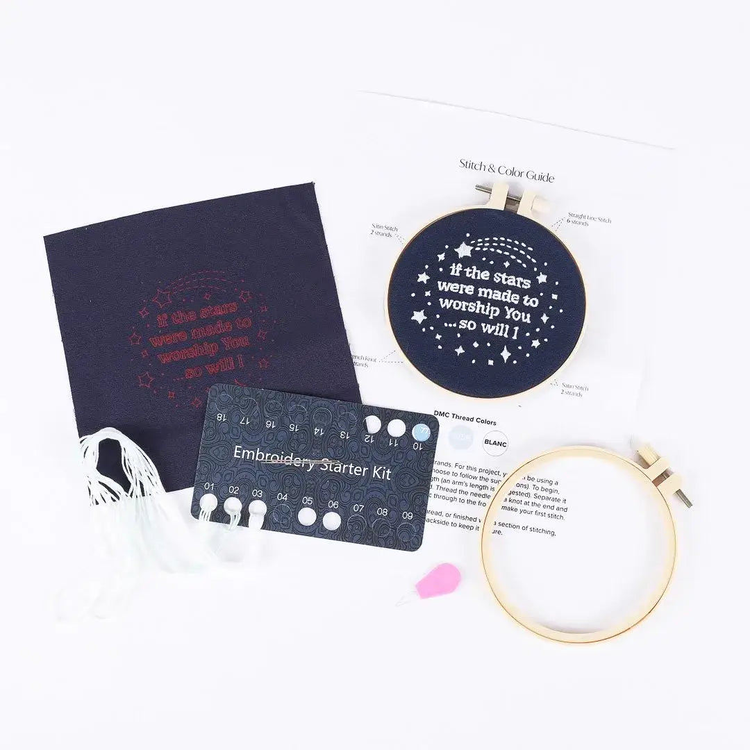 Embroidery Kit | If the Stars