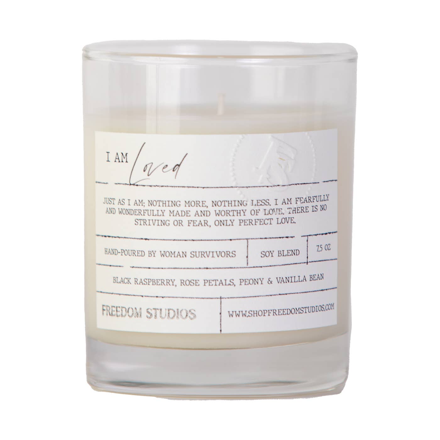 I AM Loved 7.5 oz Candle