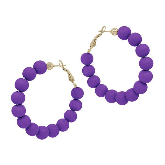 Purple Ball of Fun Hoops