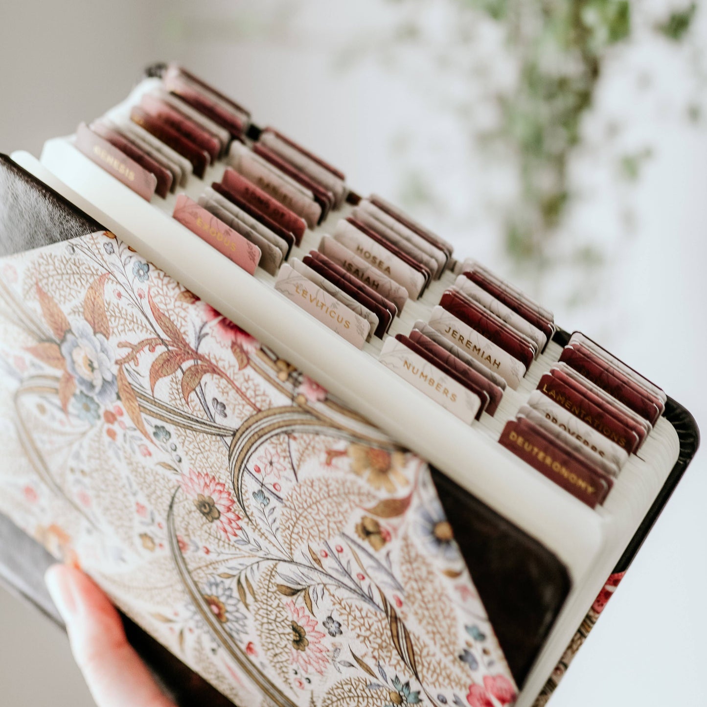 Rose Floral Bible Tabs