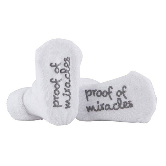 Proof of Miracles Baby Socks
